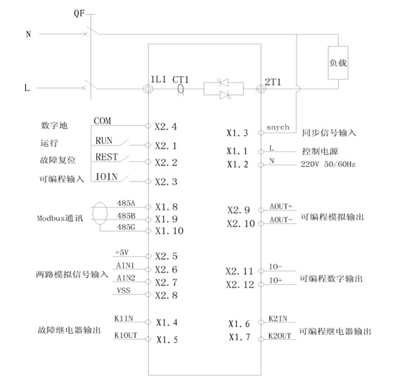 電力調(diào)整（功率控制器）應用于恒阻負載（泛指冷熱阻抗變化小的負載）(圖1)